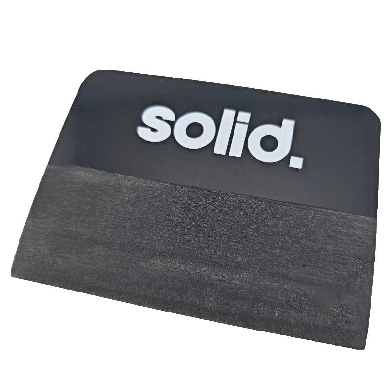 solid. Squeegee, Black